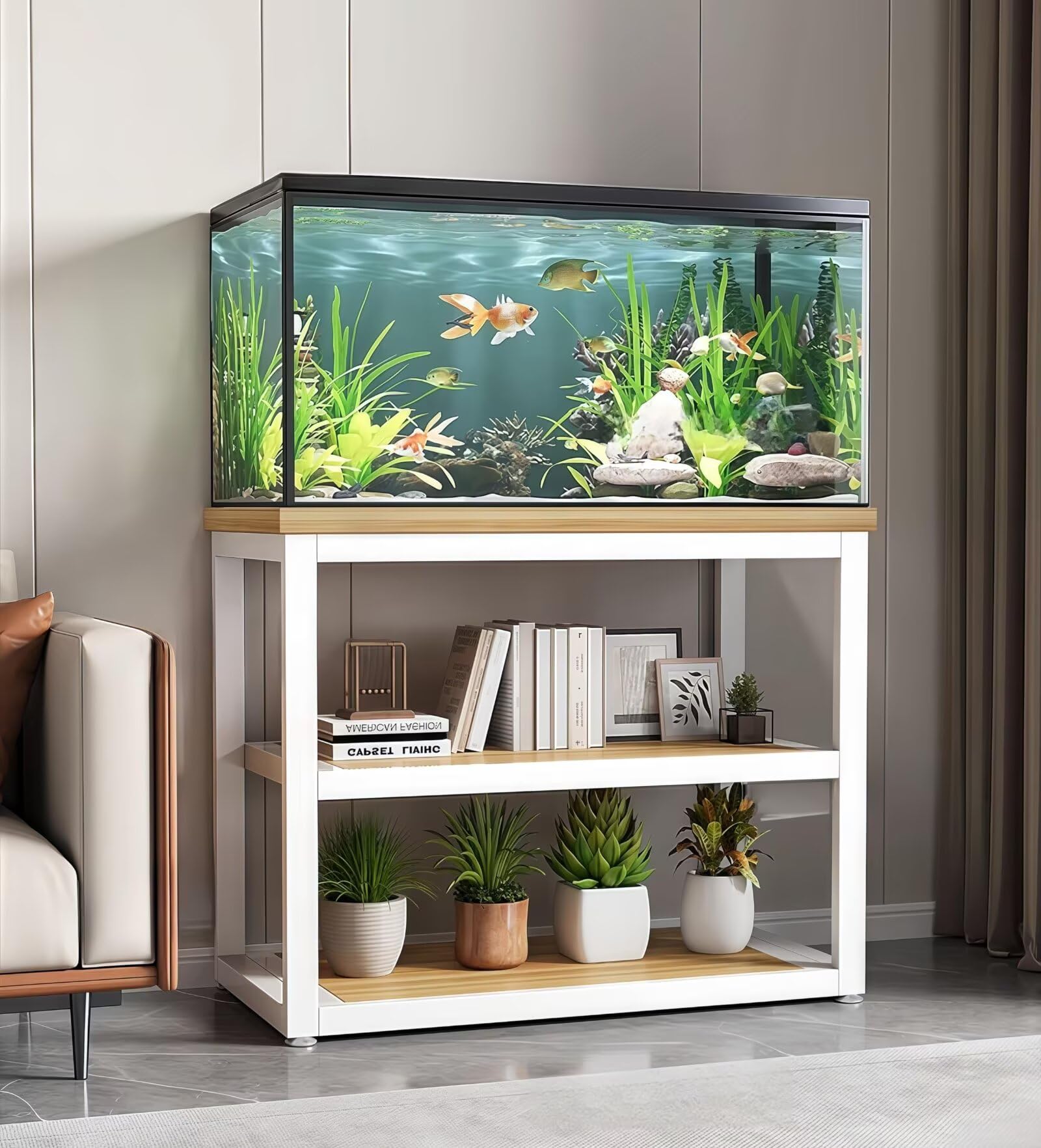 水槽台60cm用 Amazon | GEX アクアラック スチールスタンド60cm 2段台 組立